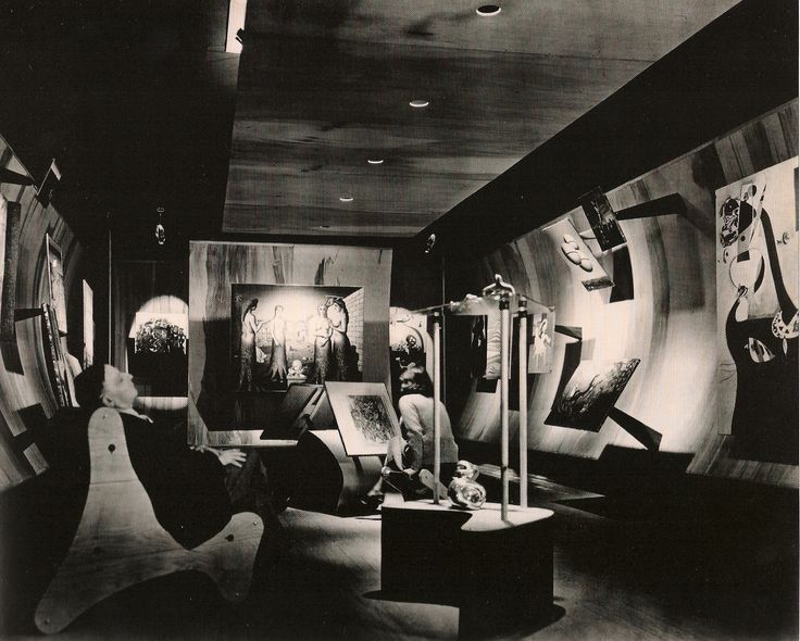 Interior of the Gallery of Art of this Century